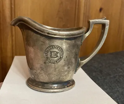 Rare Early 1900s Eastern Steamship Lines Heavy Silver Soldered Creamer • $250