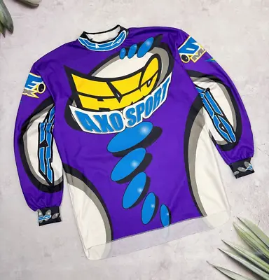 Axo Sport Motocross Jersey Racing Shirt Jersey Vintage Design Size XL • $125