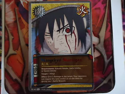 Naruto Cards CCG Mangekyo Sharingan Jutsu J-847 Rare NEW • $4.16