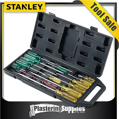 Stanley Screwdriver Set T186 14 Piece Magnetic Tip 65-750 • $49