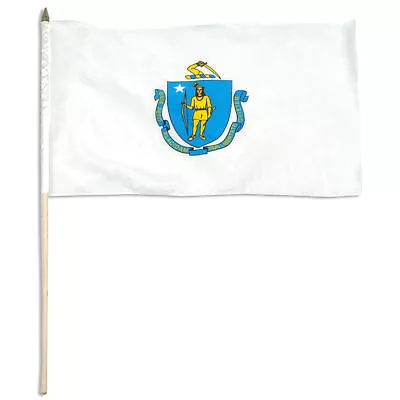 Massachusetts Flag 12 X 18 Inch • $2.49