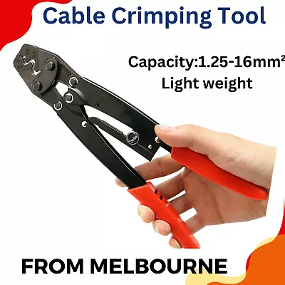 1.25-16mm² Wire Crimper Cable Plier Terminal Anderson Plug Lug Crimping Tool AU • $25.22