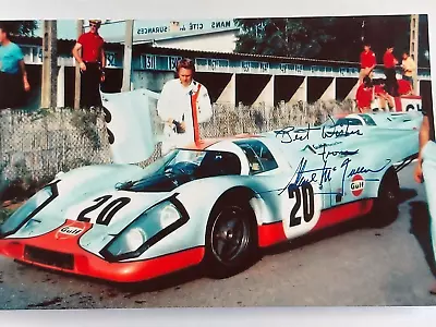  Steve Mcqueen  Le Mans Motorsport .6 X4  Photgraph Rare!! • £10