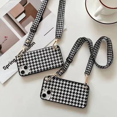 Crossbody Strap Classic Fashion For Various Phone Case Cover Women Girl Luxury • £3.59