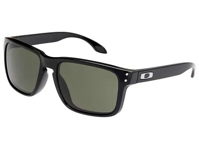 Oakley Holbrook Sunglasses OO9244-03 Polished Black/Dark Grey Asian • $99.99