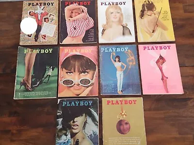 Full Year Lot - 1965 PB Vintage Adult Magazines - With Centerfolds • $54.99