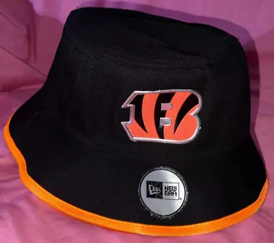 Cincinnati BENGALS Black New Era  Bucket Hat  OZ Seller • $29.95