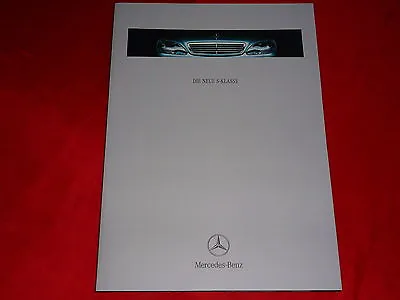 Mercedes W220 S-Class S 320 S 430 S 500 Hardcover Brochure From 1998 • $13.90