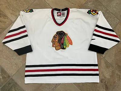 Vintage Chicago Blackhawks Nike Hockey Jersey Size XL • $77.25