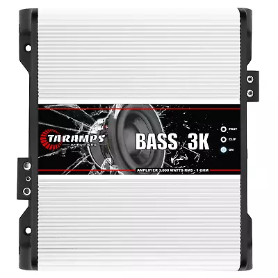 Taramps BASS 3K Amplifier 3000 1 Ohm HD Power Compact Car Audio Amp Class D • $249