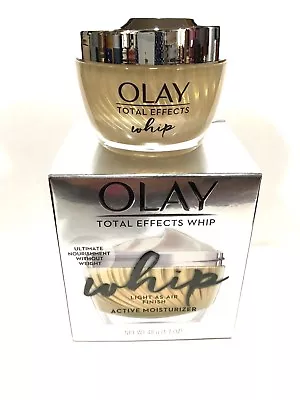 Olay Total Effects Whip Active Moisturizer Fights Early Signs Of Aging • $16.99