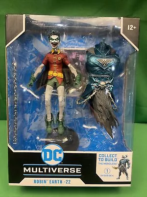 DC Multiverse ROBIN EARTH-22 Dark Knights Figure McFarlane Toys Merciless BAF • $35