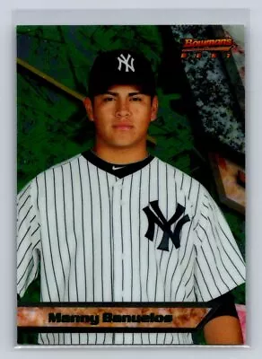 2011 Bowman Chrome #BBP75 Manny Banuelos Bowman's Best Prospects Yankees D60 • $1.75