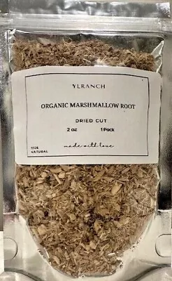 Marshmallow Root Organic Dried Cut / Farm Fresh Packed USA Free Ship • $8.95