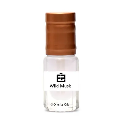 Wild Musk Premium Perfume Oil A Grade Long Lasting Fragrance Body Musk Attar 3ml • £11.99