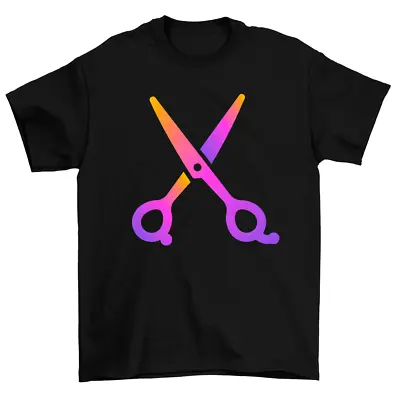Scissors Barber Hairstylist T-Shirt Hair Men Women • $17.99