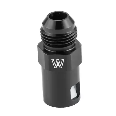 -8AN Fuel Adapter Fitting Black To 3/8 GM Quick Connect LS W/ Clip Female • $6.99