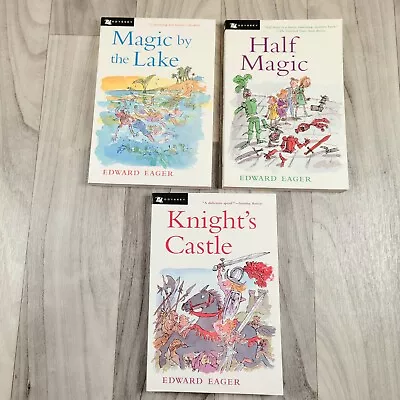 Odyssey Classics Edward Eager Lot Of 3 Magic By The Lake Knights Castle Half Mag • $7