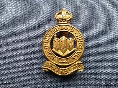#010 – Northumberland Hussars Yeomanry Cap Badge • £2.50
