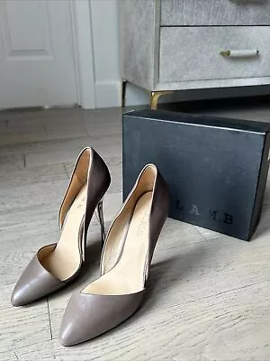 L.A.M.B. Women's Mauve Leather Heels New W Box Size 9 • $65