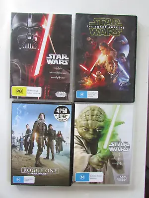 8 Star Wars Movies - Rogue One Force Awakens Return Of The Jedi Empire Strike • $18