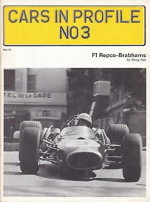 £5.99 • Buy Cars In Profile No3 F1 Repco-Brabhams By Doug Nye