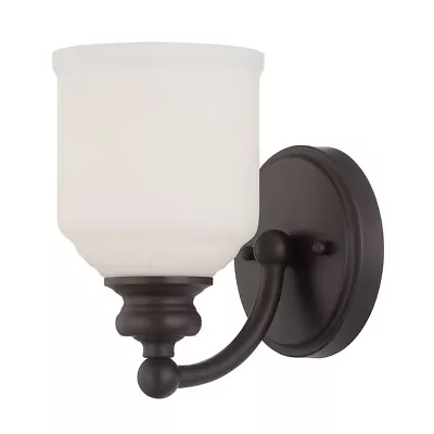 Savoy House Melrose 1 Light Sconce English Bronze - 9-6836-1-13 • $102