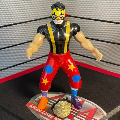 SUPER MUÑECO Mexican Wrestler Toy 7  Tall - Juguete De Luchador Mexicano • $14.99