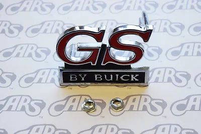 1972 Buick Skylark GS Grill Emblem Gran Sport GS By Buick | OEM #1394958 • $49.75