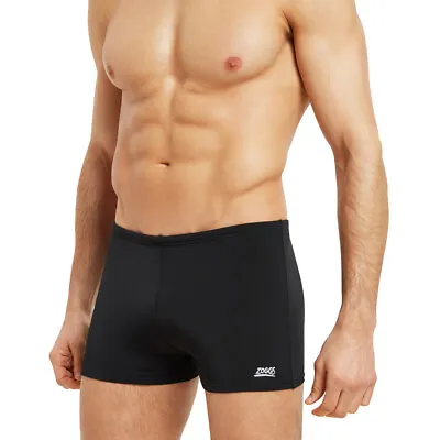 Zoggs Men's Cottesloe Hip Racer Aquashort Swimsuit Swimming Costume Shorts BNWT • £18.95