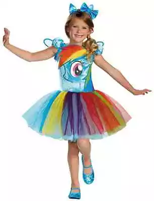 Rainbow Dash Tutu Prestige My Little Pony Fancy Dress Up Halloween Child Costume • $91.90