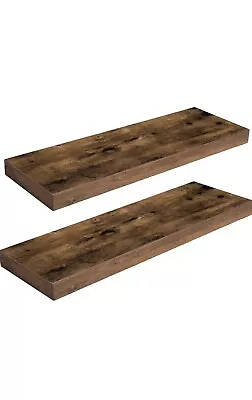 Floating Shelves- Never Used Rustic Brown Color • $40