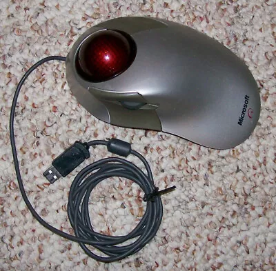 MICROSOFT Trackball Explorer 1.0  X05-87473 PS2/USB Mouse • $75