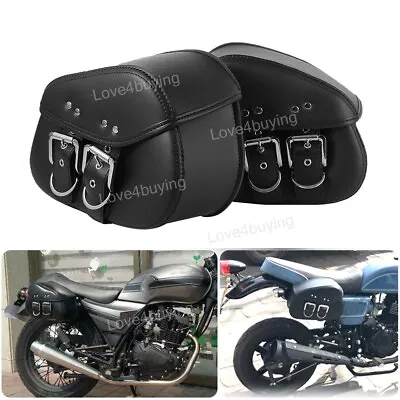 Mini Saddle Bag Saddlebag Luggage For Suzuki Boulevard M109R M50 M90 M95 C90 S40 • $59.43