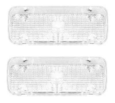 71-72 Chevy C10 Truck Clear Front LH & RH Bumper Turn Signal Lights Park Lamps • $33.95