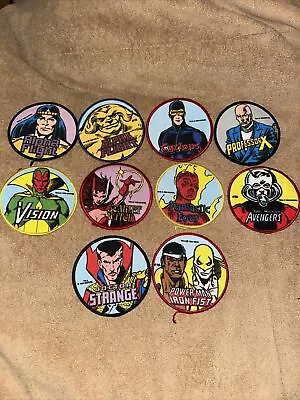 Marvel Comic Group Sew On Patches 1984/1985 Rare Sow Patches Original Lot 10 New • $180