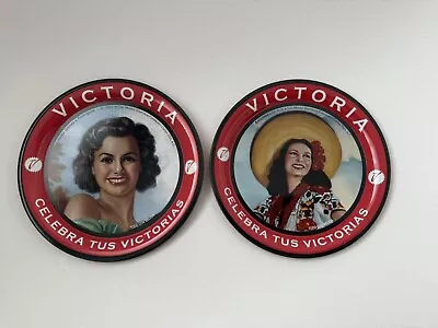 Victoria Beer 150 Year Celebration Beer Coasters Size 4” 1/4 • $26.99