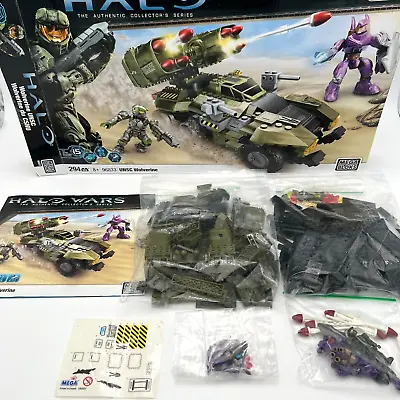 Mega Bloks 96833 Halo UNSC Wolverine Covenant Hunter Figure Stickers Complete • $89.99