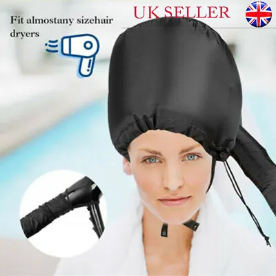 Hair Drying Salon Cap Blow Dryer Bonnet Hood Hat Attachment Hairdressing UK New • £8.25