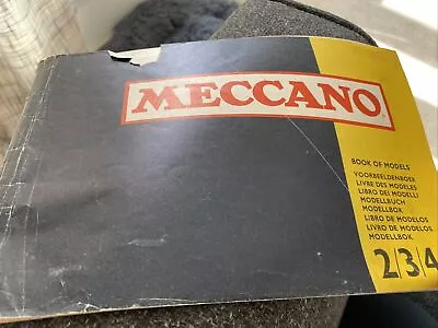 £5.50 • Buy 1971 MECCANO  Book Of Models 2/3/4  Used Condition