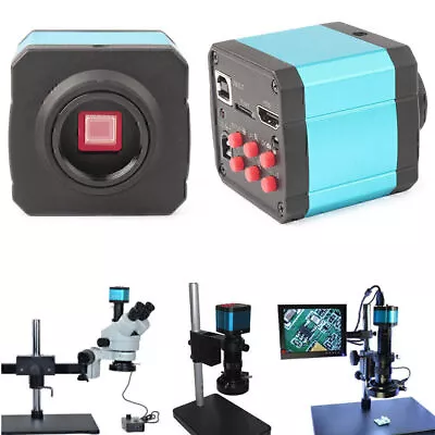 14MP 1080P Microscope Camera Zoom Lens USB C-mount Digital Industry Video 32G • $187.43