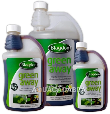 £10.45 • Buy Blagdon Green Away Pond Algae Cloudy Water Treatment Interpet Harmless To Fish