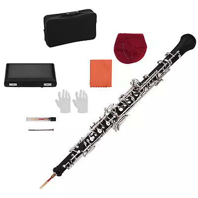 C Key Semi-Automatic Oboe Synthetic Wood Body Nickel-Plated Keys Instrument Z2R3 • $275.49