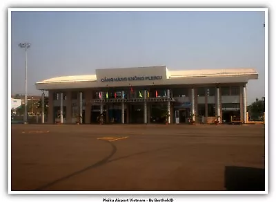 Pleiku Airport Vietnam Airport Postcard • $8.99