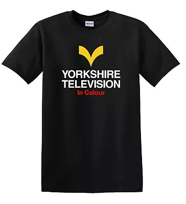 YORKSHIRE TV IN COLOUR LOGO Yorkshire Televison RetroT-shirt Sizes Small - XXL • £13.99