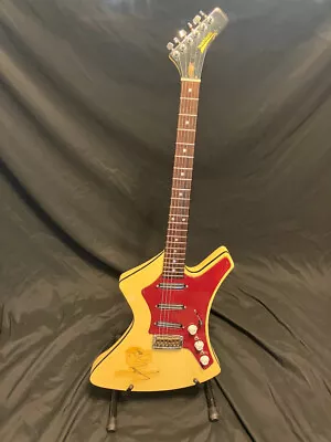 Washburn 80s Vintage A15 Guitar Hand Signed By Johnny Winter • $1099