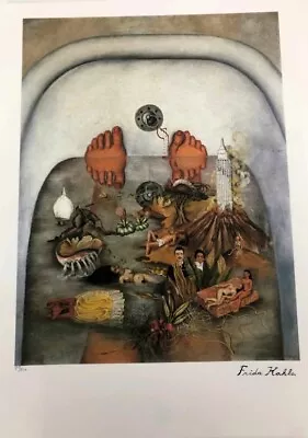 Frida Kahlo - Signed & Numbered Lithograph (Edition Of 250) • $194.61