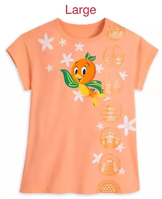Disney Orange Bird T Shirt Women Large L Epcot Flower & Garden Festival 2024 NWT • $50