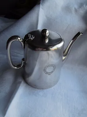 WALKER & HALL STAINLESS STEEL TEAPOT ( North Wales  S.S. Co Ltd ) • £67.50