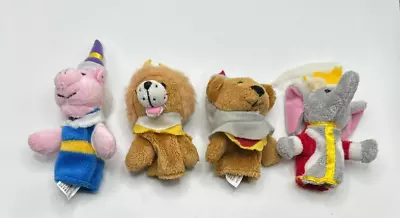 Restoration Hardware Finger Puppets Set Of 4 Knights Of The Plush Table Royal 3  • $12